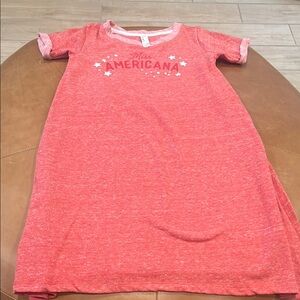 Miss Americana Sweatshirt Dress- Girls Small